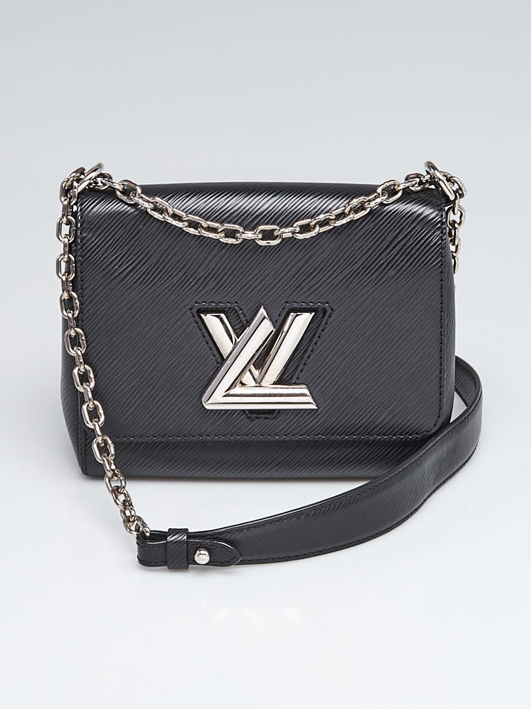 Louis Vuitton Grey Etain Epi Leather Twist MM Crossbody Bag