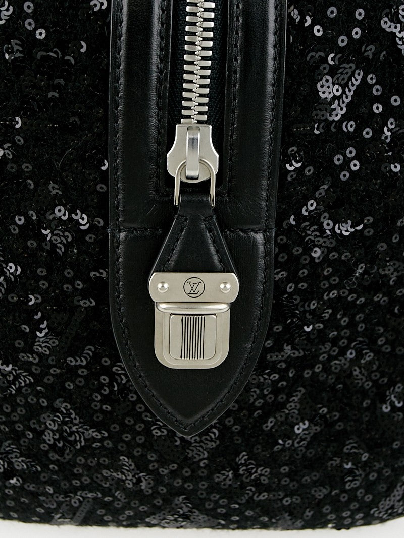 Louis Vuitton Black Sequin Monogram Sunshine Express Speedy 30 Bag Louis  Vuitton