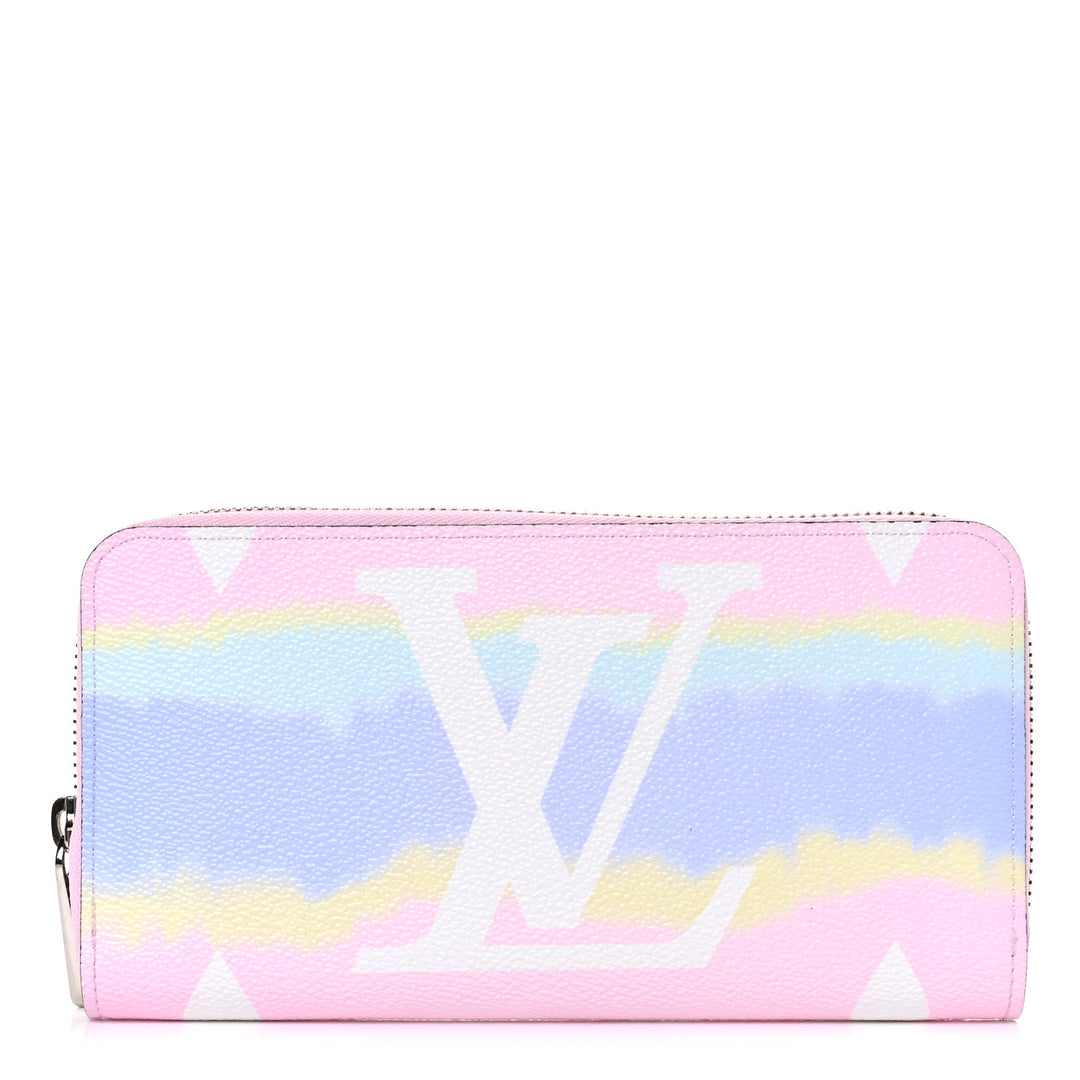 LOUIS VUITTON Monogram Escale Zippy Wallet Pastel