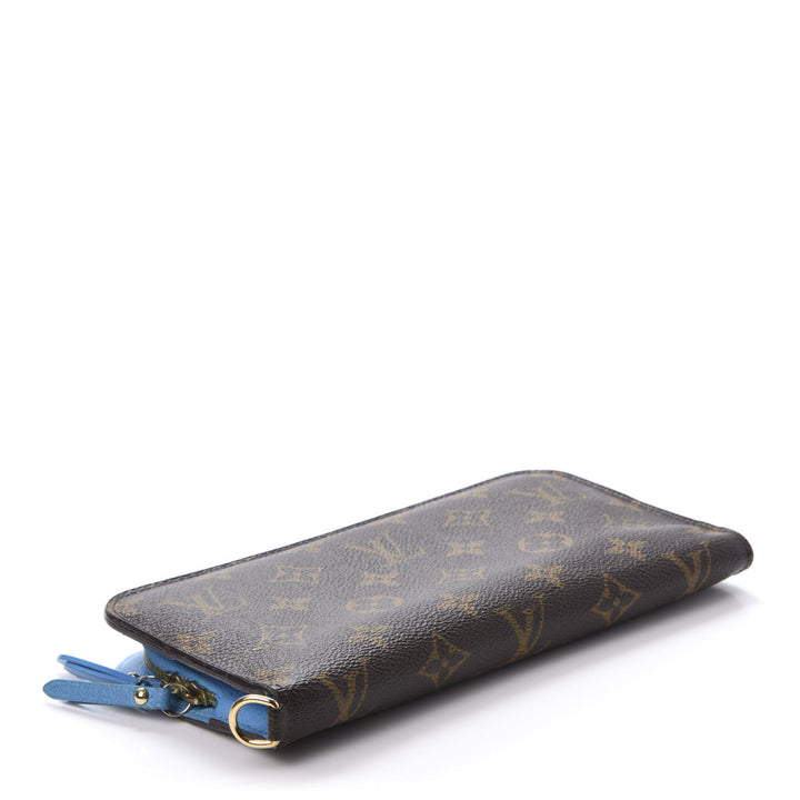 LOUIS VUITTON Monogram Insolite Wallet Blue