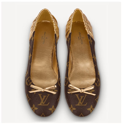 LOUIS VUITTON MONOGRAM JOY BALLERINA SHOES