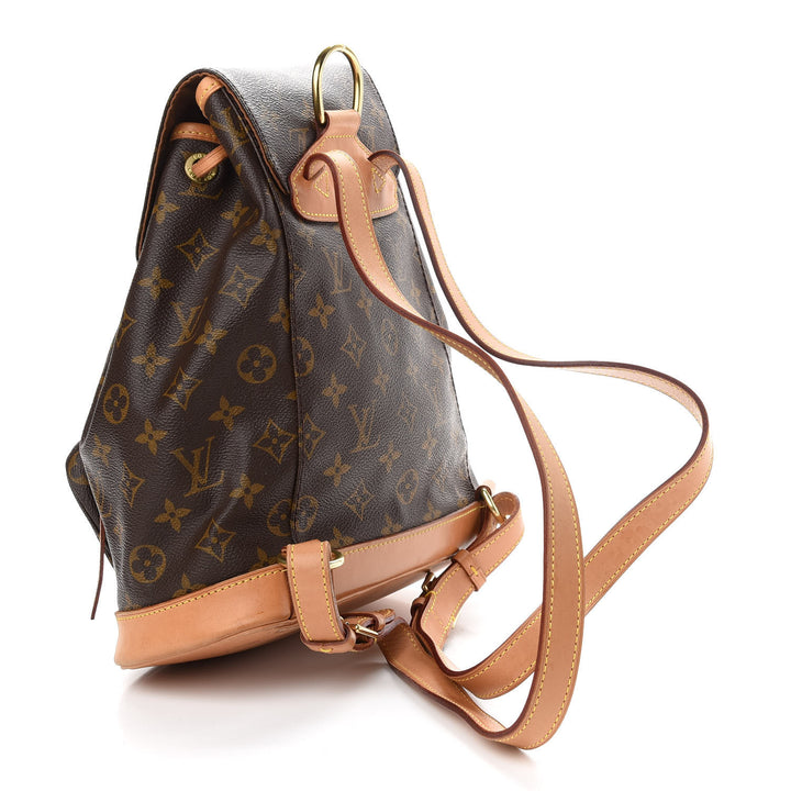 LOUIS VUITTON Monogram Montsouris MM Backpack