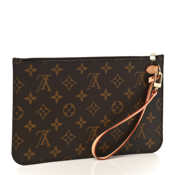 LOUIS VUITTON MONOGRAM NEVERFULL POCHETTE WRISTLET