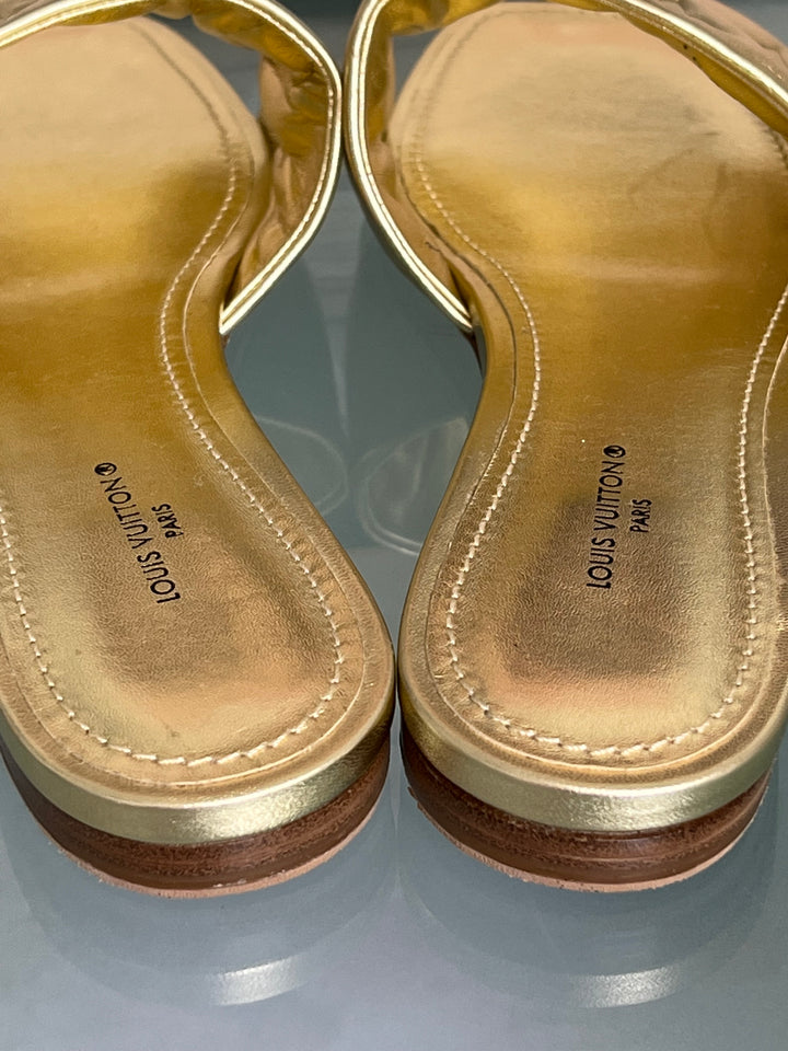 LOUIS VUITTON REVIVAL FLAT MULES