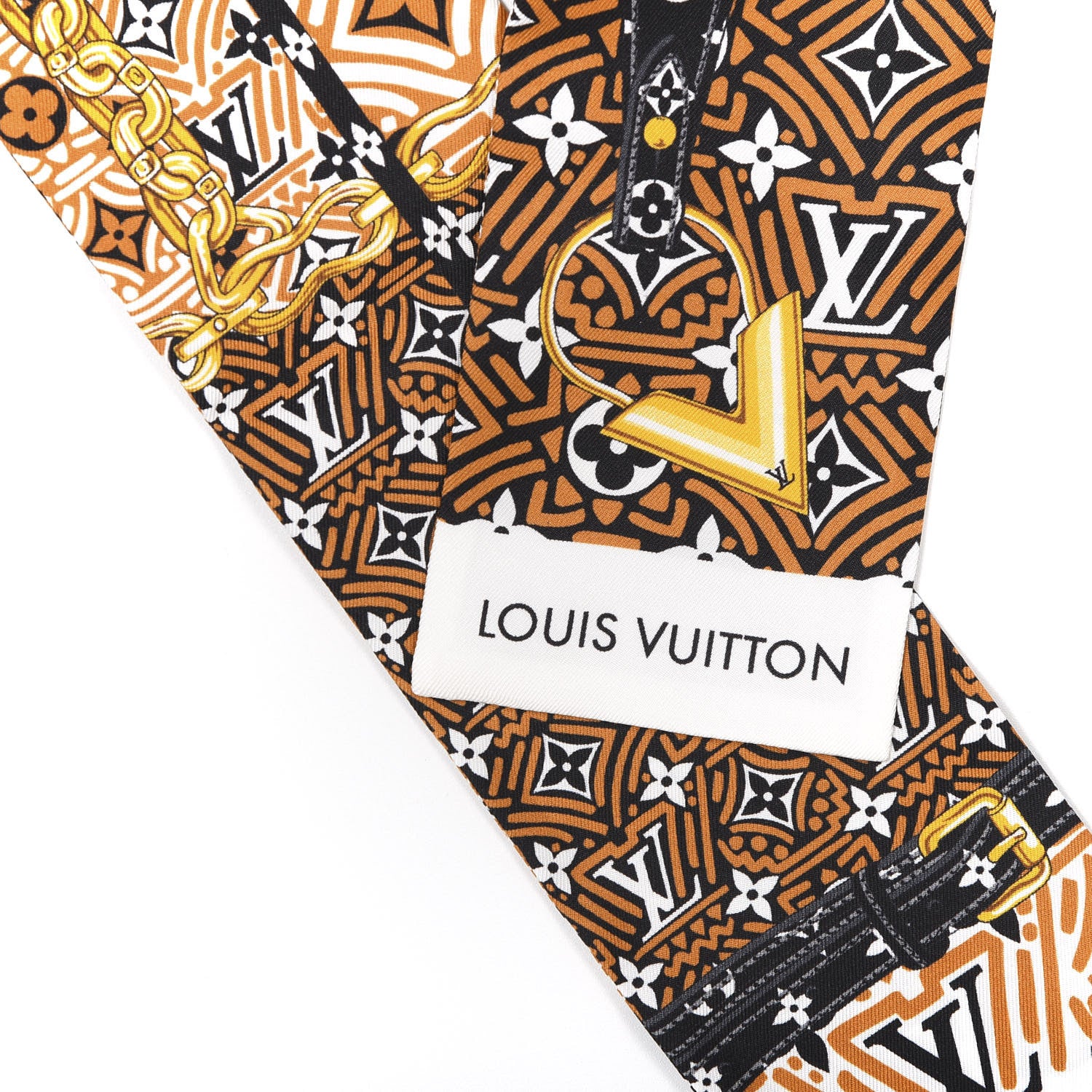 Louis Vuitton Silk Confidential Bandeau Scarf (SHF-KHxWXz) – LuxeDH