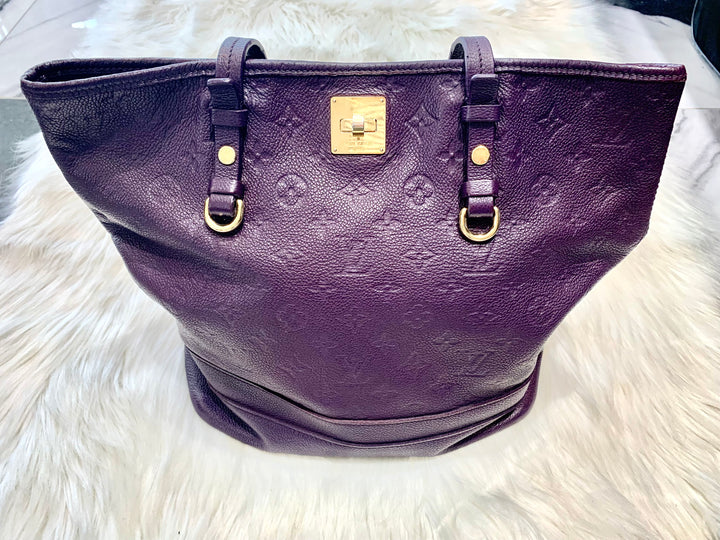 LOUIS VUITTON CITADINE AUBE MONOGRAM EMPREINTE BAG-HS