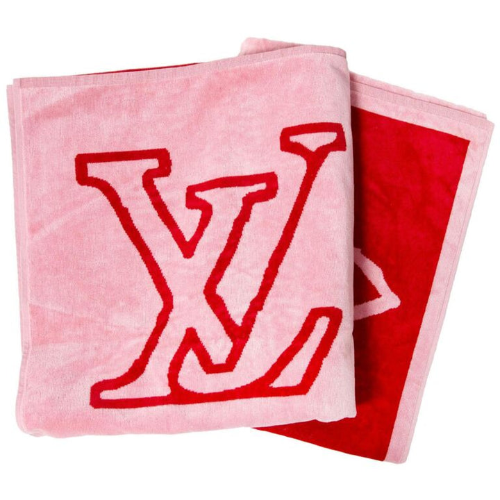 LOUIS VUITTON MONOGRAM BEACH TOWEL