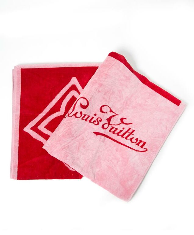 LOUIS VUITTON MONOGRAM BEACH TOWEL