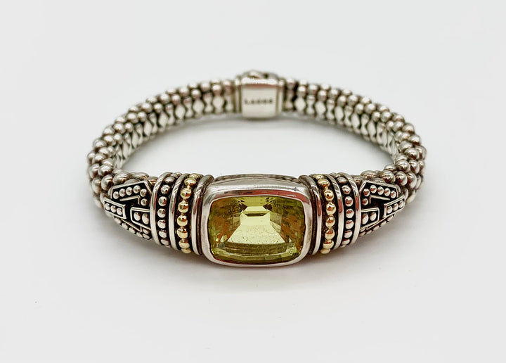 LAGOS CAVIAR SEMIPRECIOUS CITRINE BRACELET