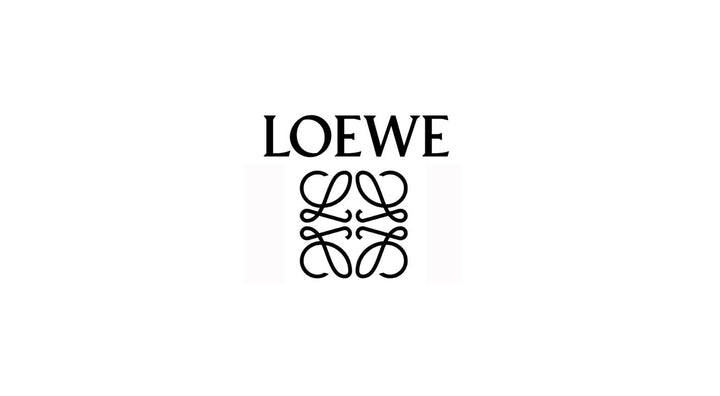 LOEWE ANAGRAM HIGH RISE CROPPED JEANS