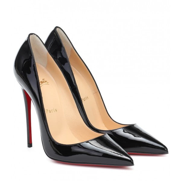 CHRISTIAN LOUBOUTIN Kate 100 Black Pumps