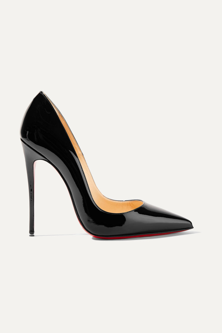 CHRISTIAN LOUBOUTIN Kate 100 Black Pumps