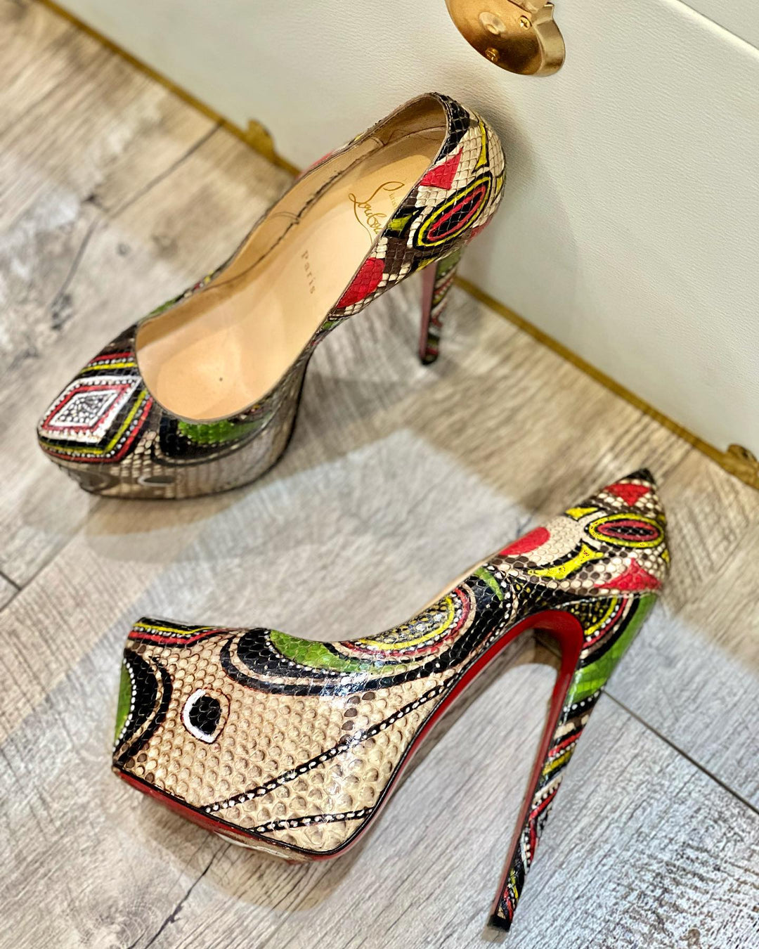 CHRISTIAN LOUBOUTIN PLATFORM PUMPS Caroline s Fashion Luxuries