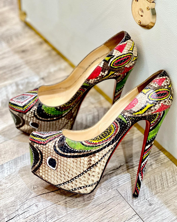 CHRISTIAN LOUBOUTIN PLATFORM PUMPS