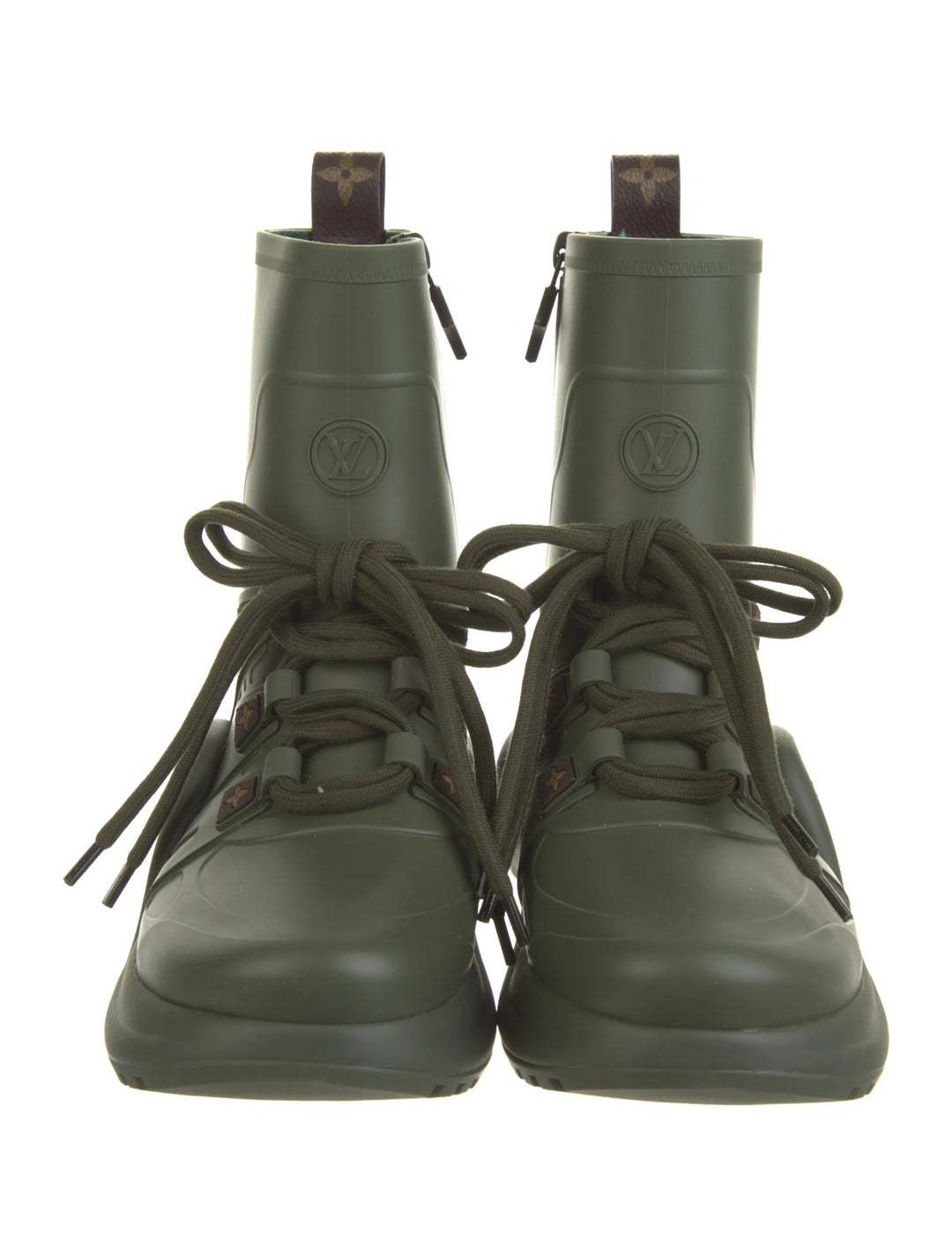 LOUIS VUITTON ARCHLIGHT RUBBER RAIN BOOTS