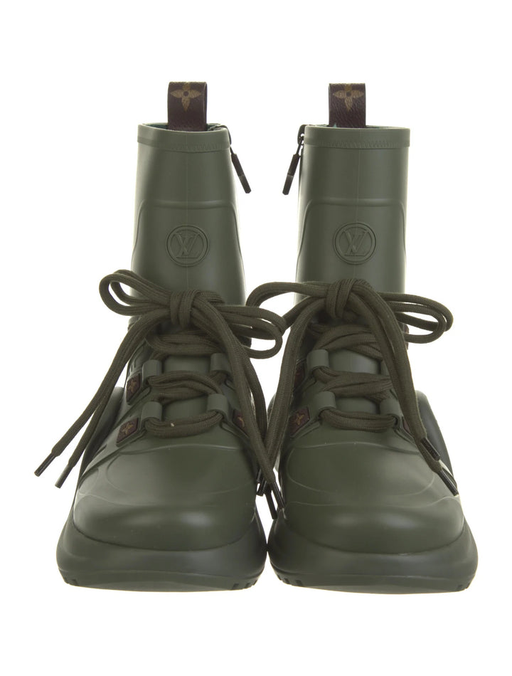 LOUIS VUITTON ARCHLIGHT RUBBER RAIN BOOTS