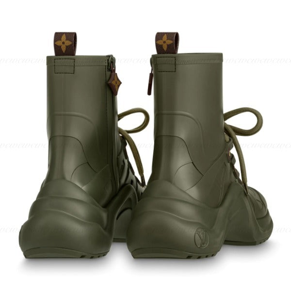 LOUIS VUITTON ARCHLIGHT RUBBER RAIN BOOTS