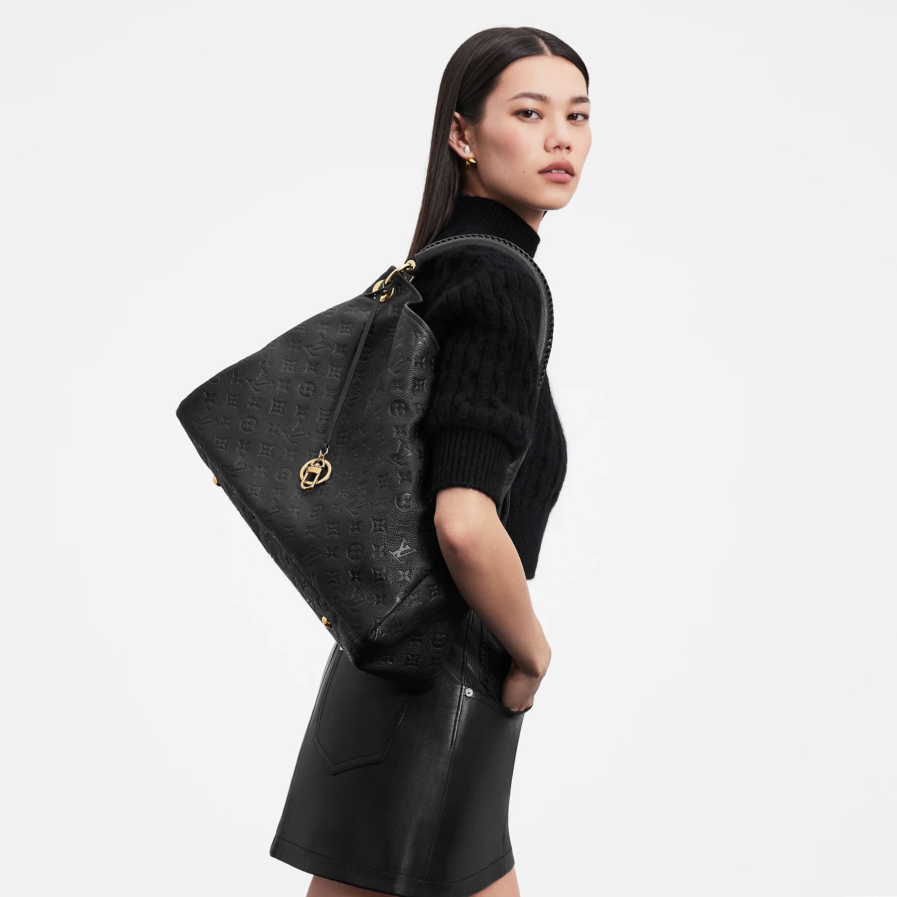 LOUIS VUITTON ARTSY MM EMPREINTE LEATHER MONOGRAM BAG – Caroline's Fashion  Luxuries
