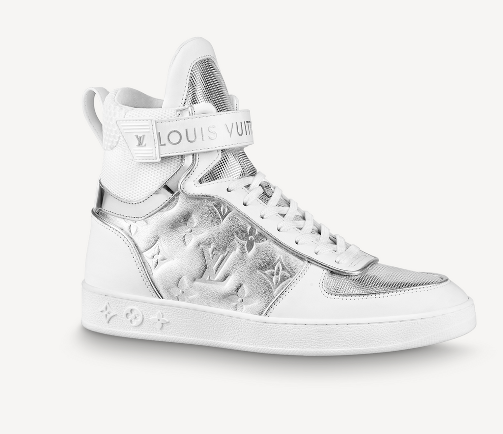 Louis Vuitton Boombox Sneaker Boot (1A95QX)  Sneaker boots, Sneakers,  Black louis vuitton belt