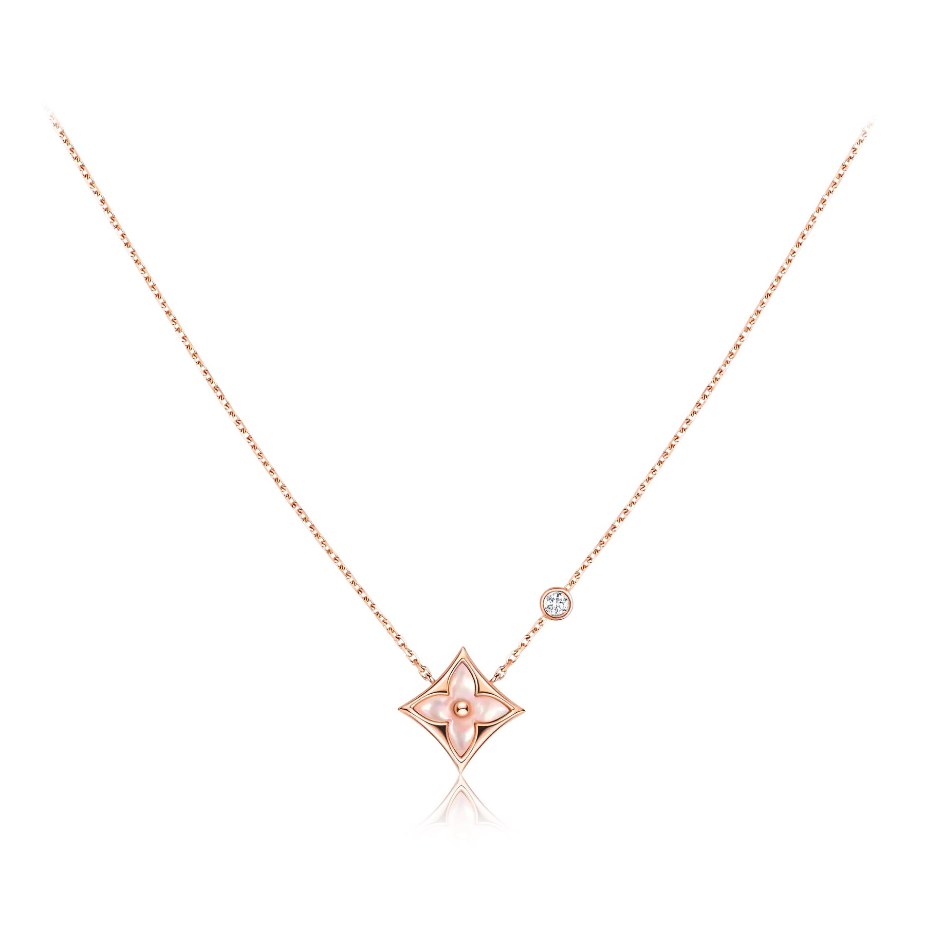 Louis Vuitton Color Blossom BB Star Bracelet, Pink gold, Pink