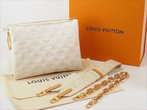 Louis Vuitton Coussin PM Bag Monogram Embossed Puffy Lambskin – EliteLaza