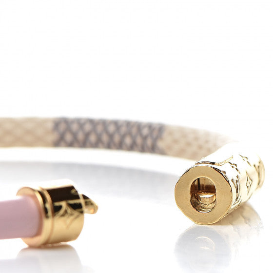 Louis Vuitton Monogram Pink Bracelet Daily Confidential Bracelet