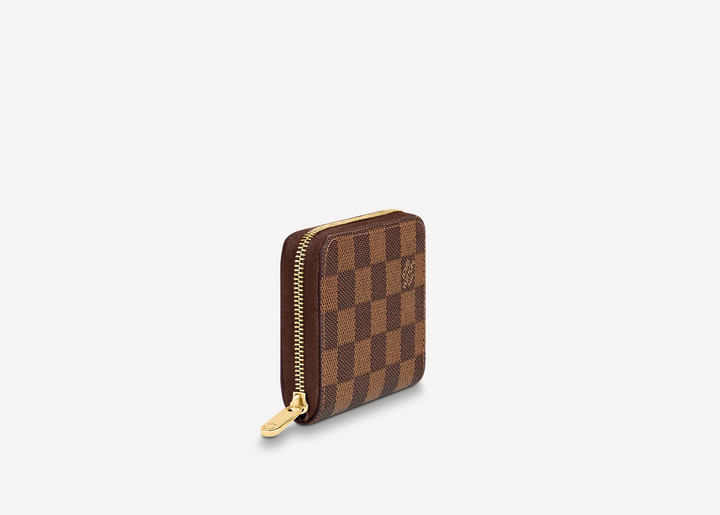 LOUIS VUITTON DAMIER EBENE SMALL ZIP WALLET – Caroline's