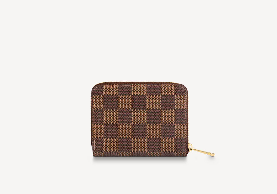 LOUIS VUITTON DAMIER EBENE SMALL ZIP WALLET