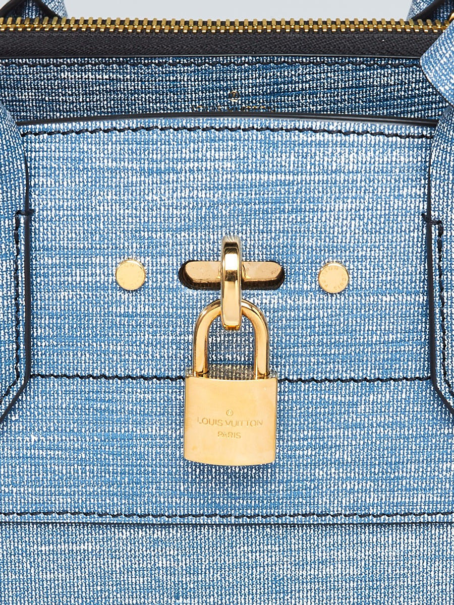 Louis Vuitton Denim City Steamer Epi Leather Bag