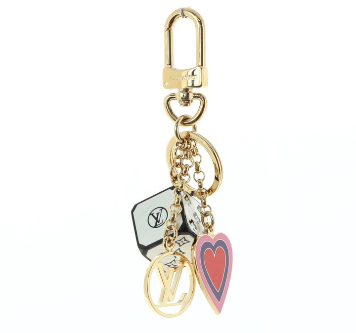 NEW LOUIS VUITTON “ HEART “ GAME ON Bag Charm Keychain + RECEIPT