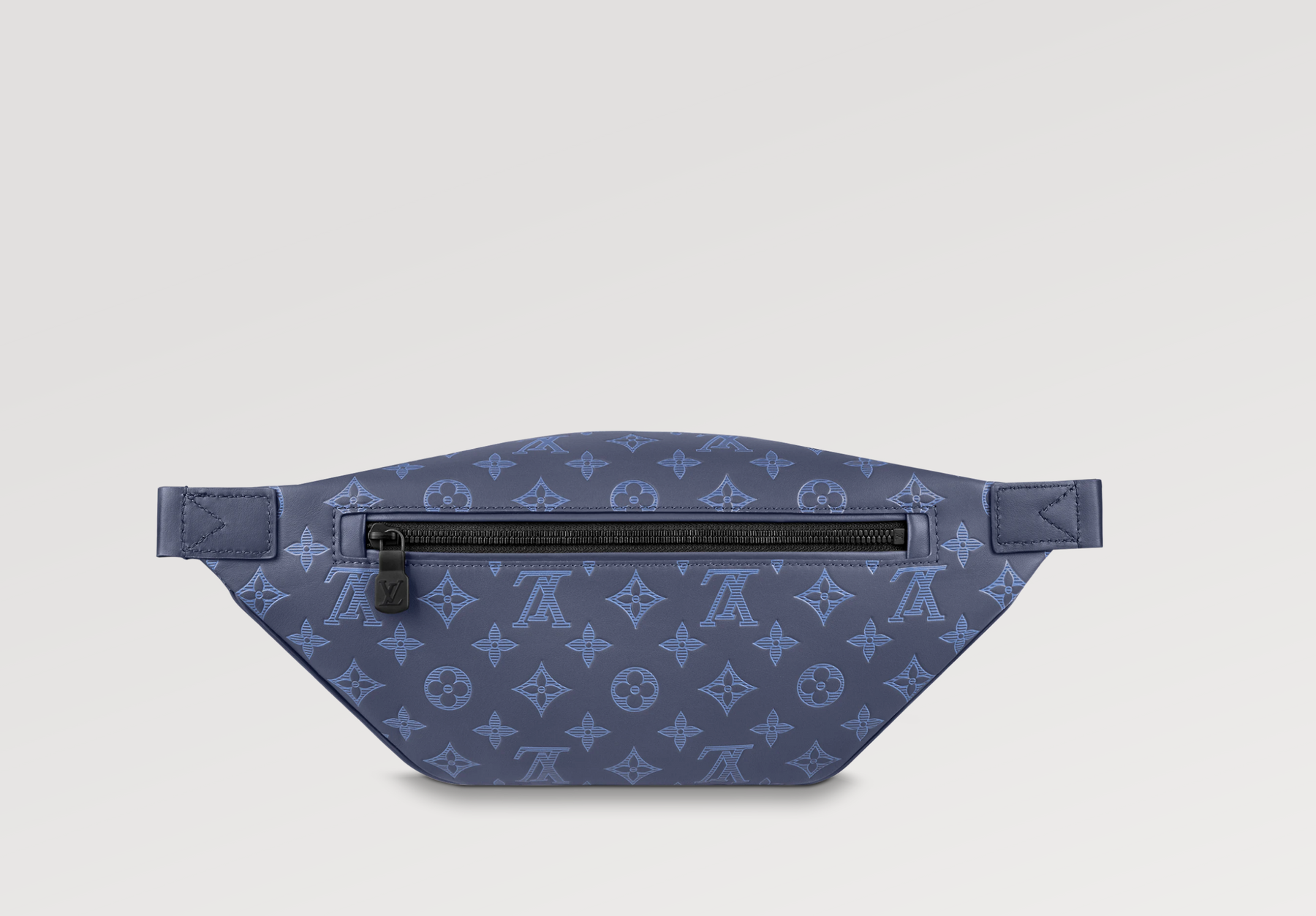 Louis Vuitton Discovery Bumbag PM Monogram Shadow Navy Blue For