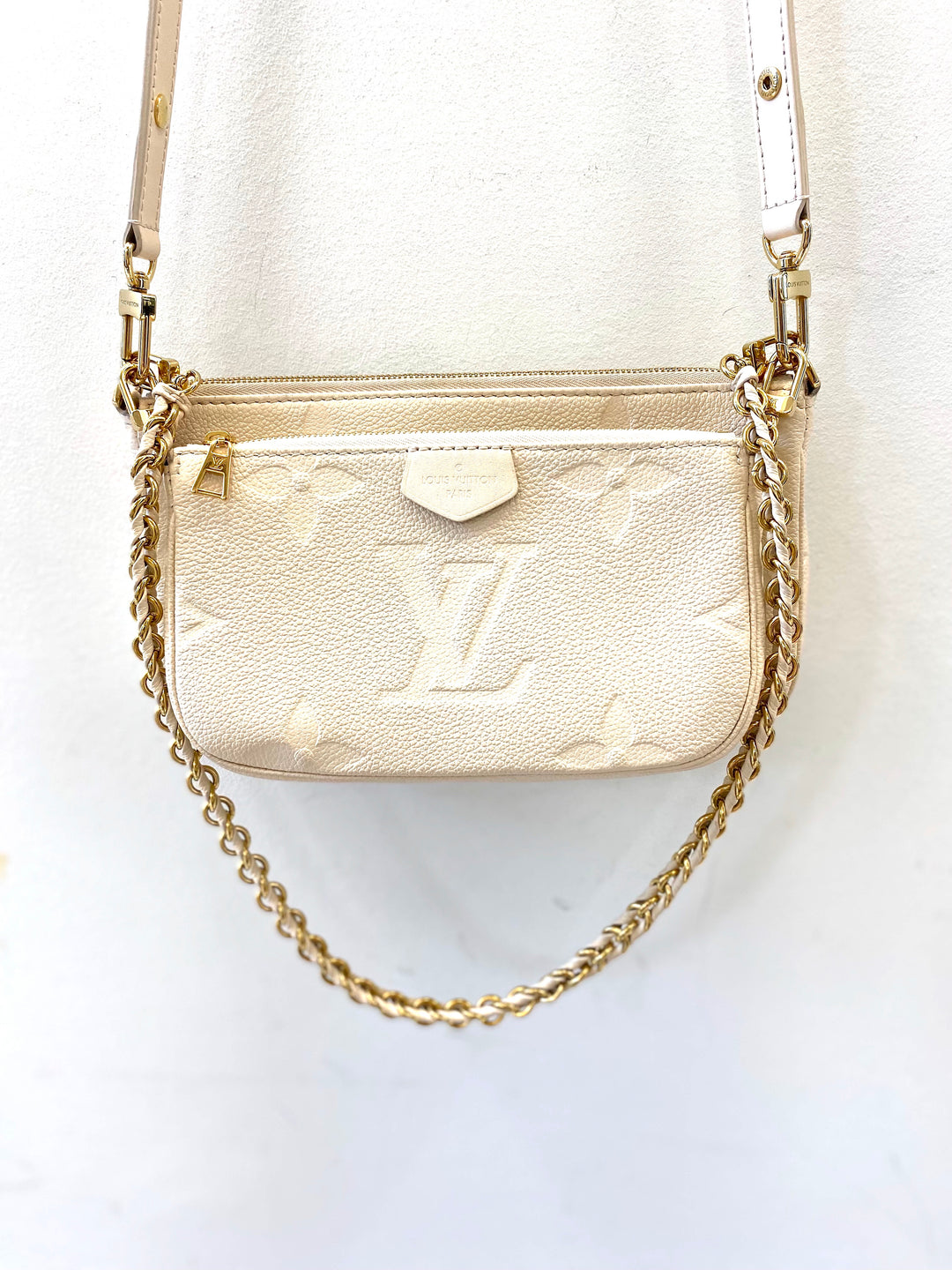LOUIS VUITTON EMPREINTE GIANT MONOGRAM MULTI POCHETTE