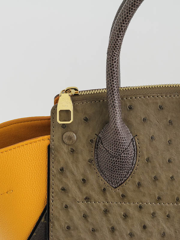 LOUIS VUITTON EXOTIQUE MONOGRAM MAJESTUEUX MM OCRE LIMITED EDITION