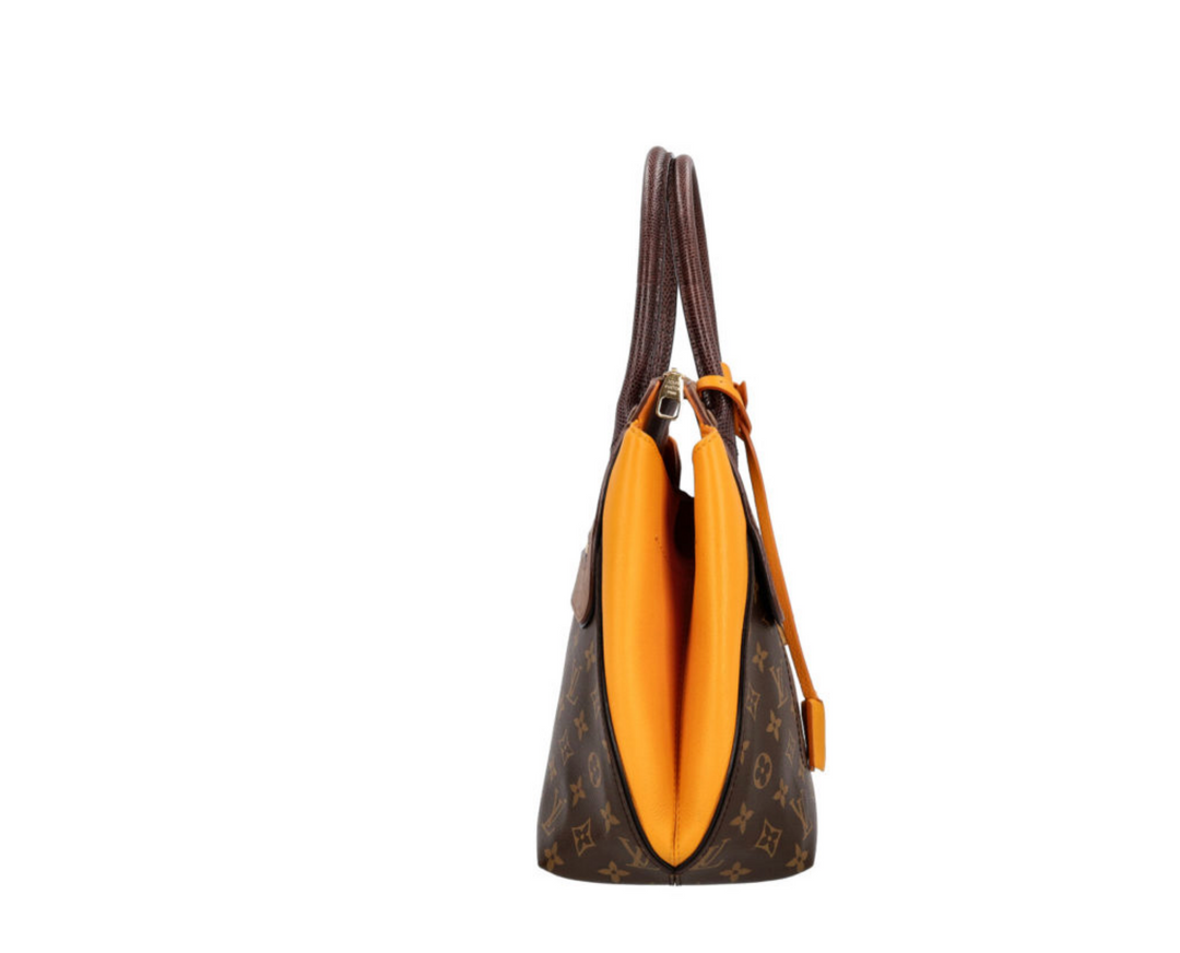 LOUIS VUITTON EXOTIQUE MONOGRAM MAJESTUEUX MM OCRE LIMITED EDITION