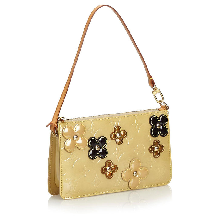 Louis Vuitton Vernis Flowers Pochette – Caroline's Fashion Luxuries