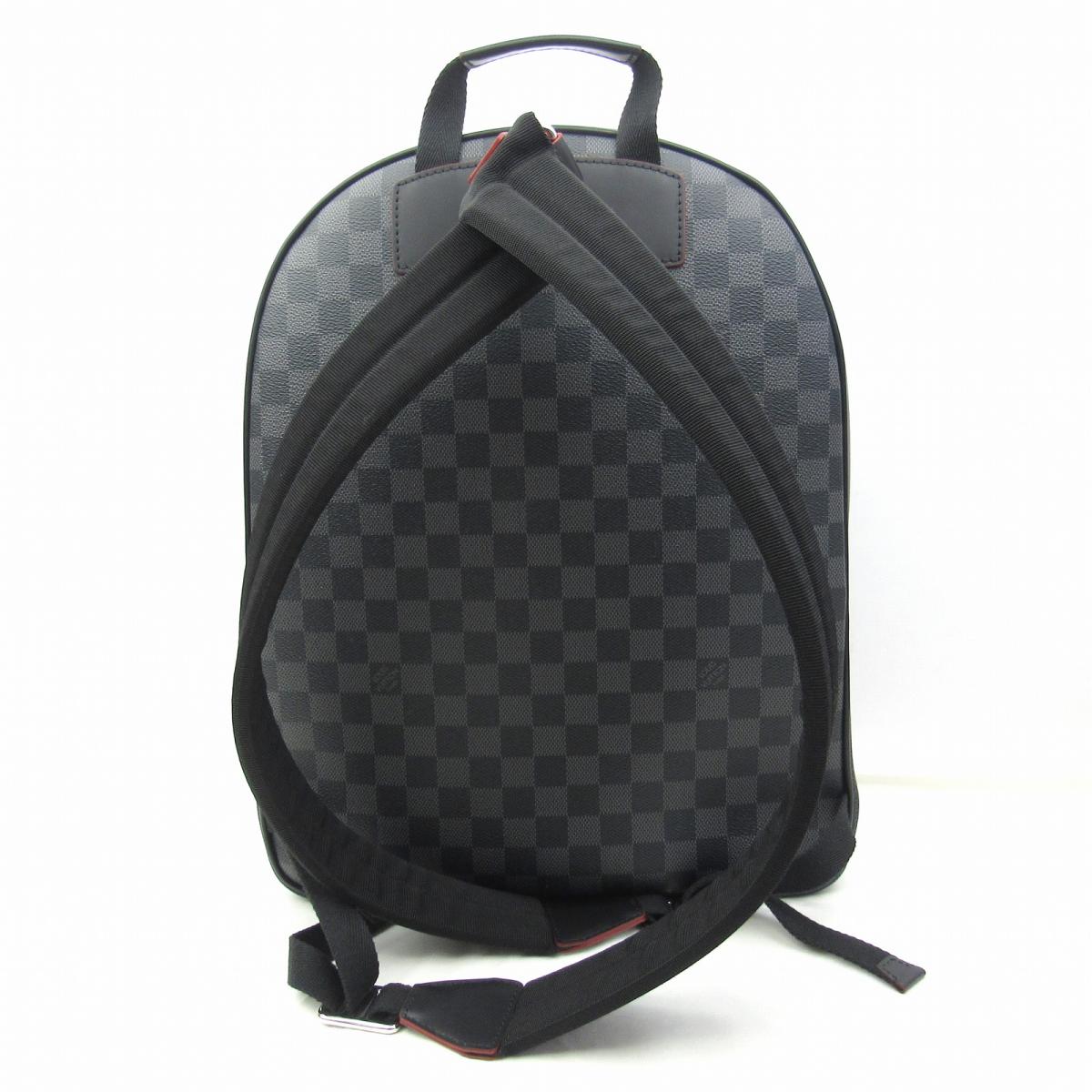 Louis Vuitton Josh Backpack Alps Patches Damier Graphite at 1stDibs