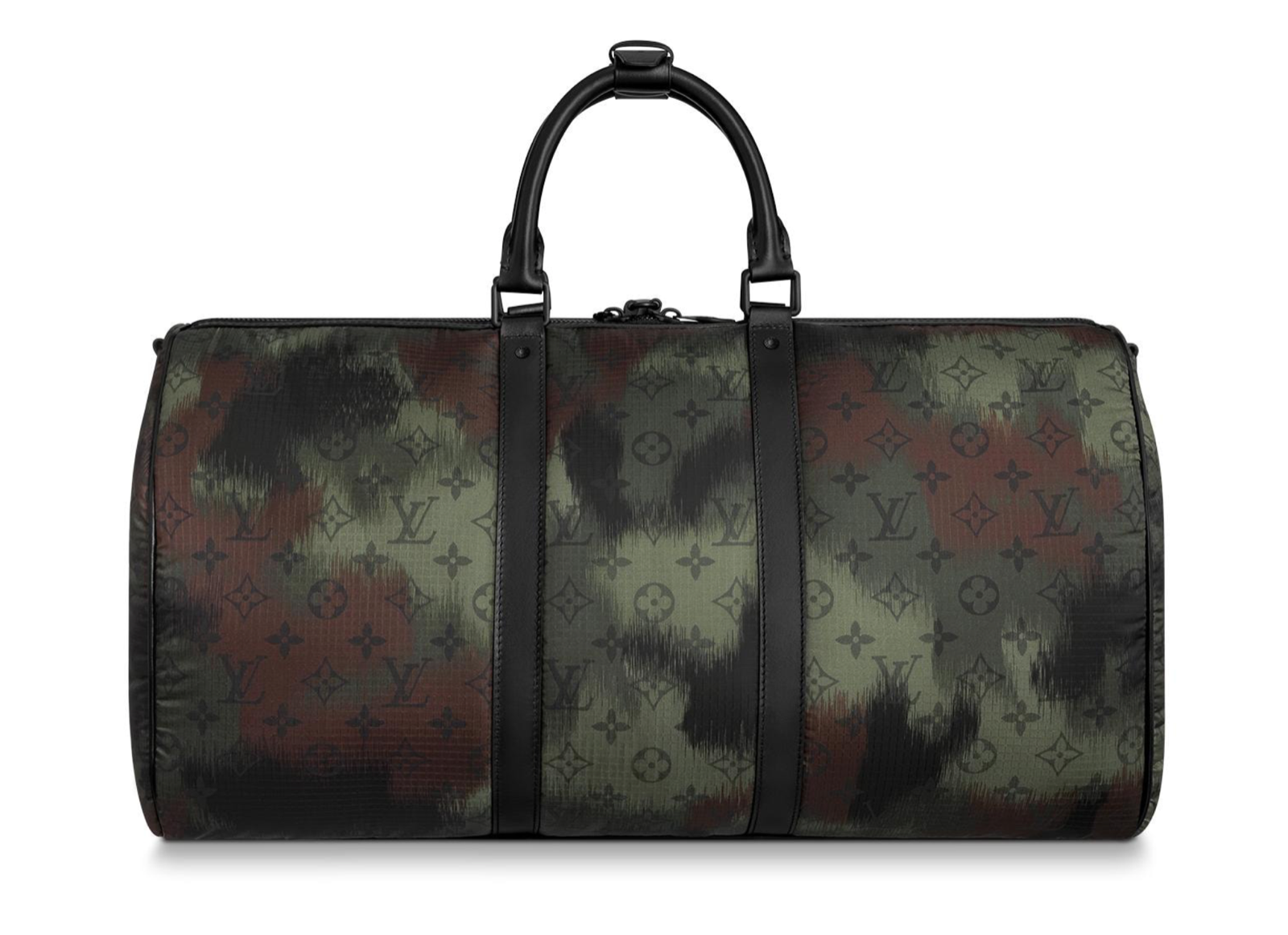 LOUIS VUITTON KEEPALL BANDOULIERE 50 NYLO CAMO LIMITED EDITION BAG –  Caroline's Fashion Luxuries