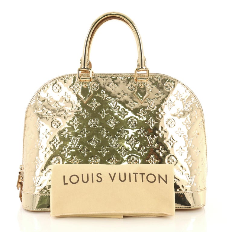Louis Vuitton Limited Edition Monogram Miroir GM Alma Satchel