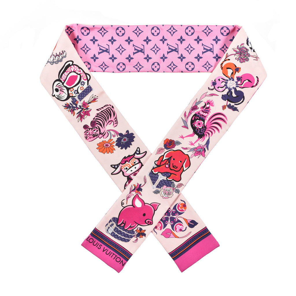 Louis Vuitton Pattern Print, Pink Vuittonite 2019 Bandeau