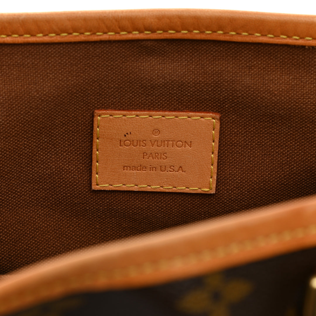 LOUIS VUITTON MONOGRAM BATIGNOLLES SATCHEL