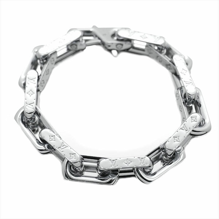 LOUIS VUITTON MONOGRAM CHAIN LINK BRACELET