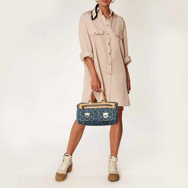 LOUIS VUITTON MONOGRAM DENIM NEO SPEEDY BAG