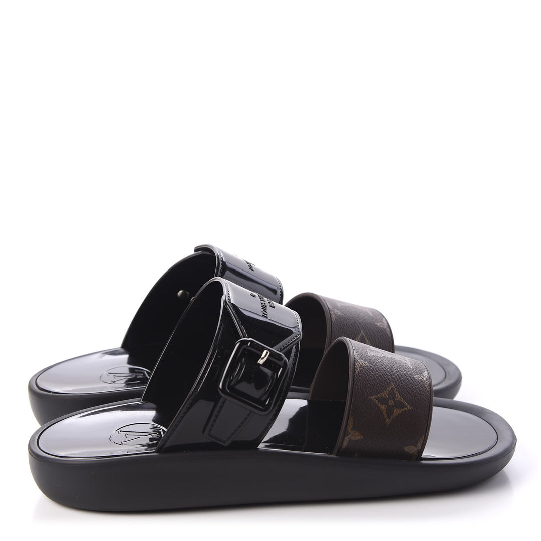 Louis Vuitton Monogram Sunbath Flat Mule Sandals