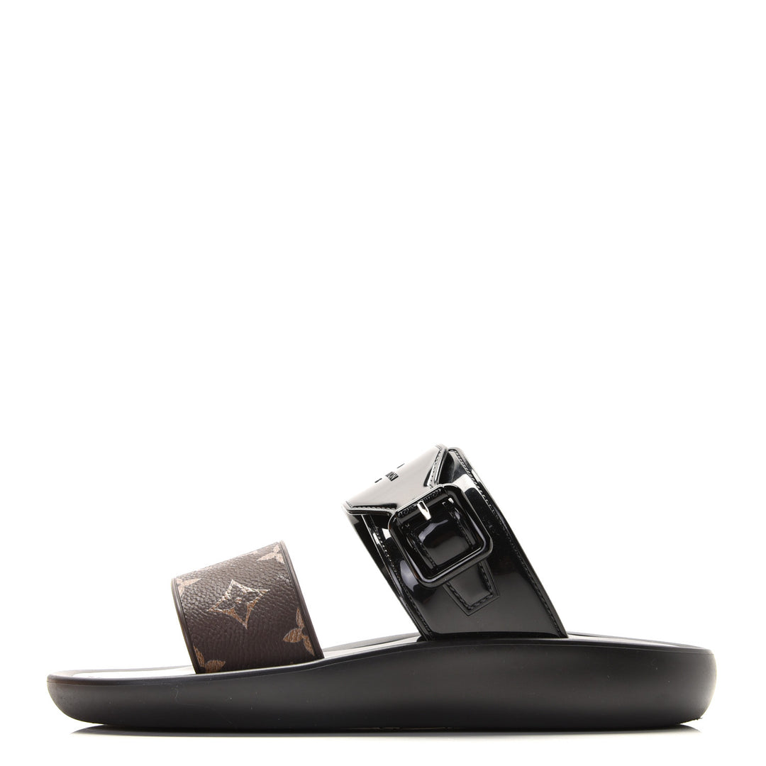 Louis Vuitton Monogram Sunbath Flat Mule Sandals
