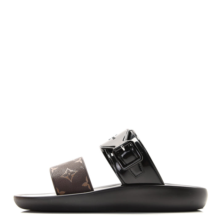 Louis Vuitton Monogram Sunbath Flat Mule Sandals