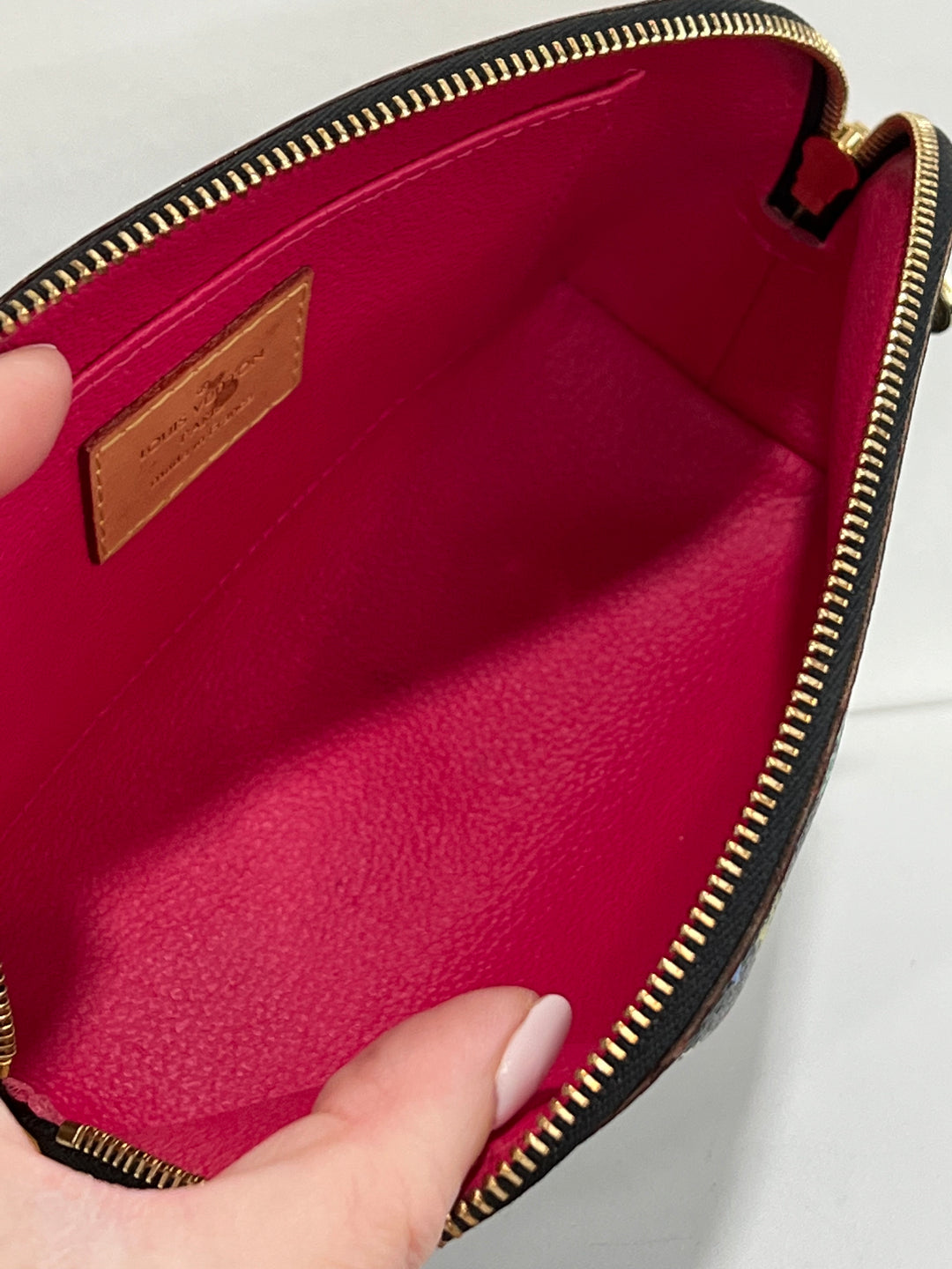 LOUIS VUITTON MULTICOLOR MONOGRAM COSMETIC POUCH