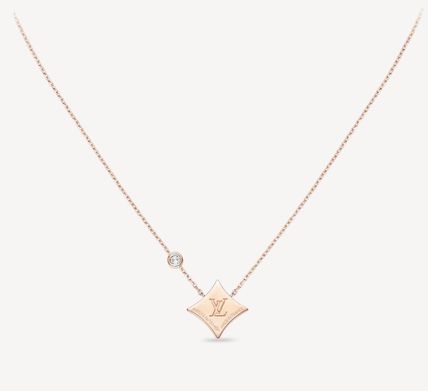 LOUIS VUITTON COLOR BLOSSOM BB STAR PENDANT PINK GOLD PINK MOTHER-OF-PEARL &amp; DIAMOND NECKLACE