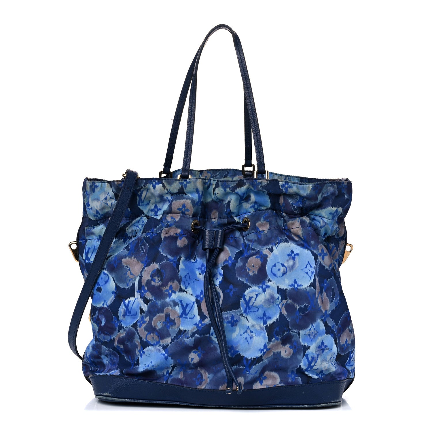 Louis Vuitton Monogram Ikat Flower Noefull MM - Blue Bucket Bags