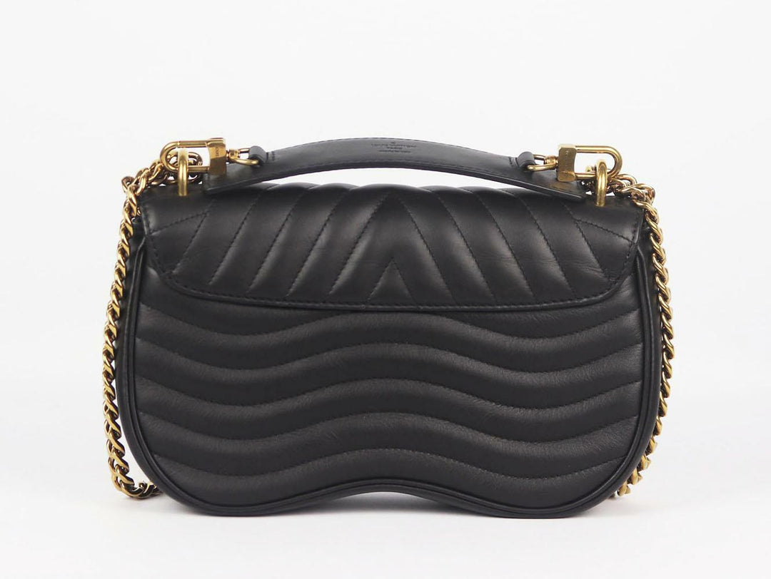 LOUIS VUITTON NEW WAVE QUILTED LEATHER PATCHES LIMITED EDITION MM BAG