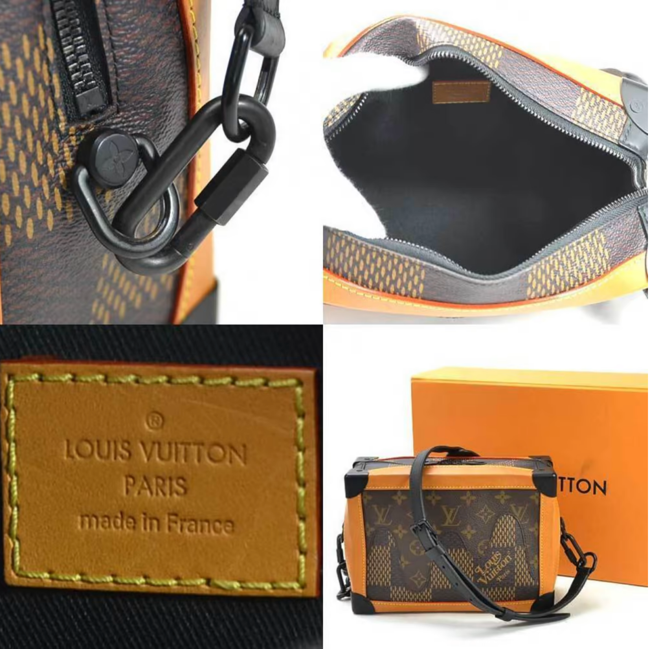 Louis Vuitton x Nigo Soft Trunk Damier Ebene Giant Brown in Coated Canvas  with Black-tone - US